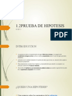 Prueba de Hipotesis