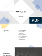 MRA Project 2: Sudesh Yadav