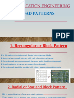 Transportation Engineering Road Patterns