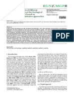 Comparative Analysis of Different Calculation Methods of The Geological Strength Index (GSI) Based On Qualitative and Quantitative Approaches