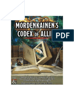 Abrir Mordenkainen's Codex of Allies (30+ Subclasses)
