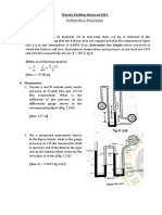 Practice Problem Sheets On FM-I Group A A. Pressure