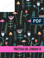 Portada de Agenda Planner Floral Planificación 2023 Amarillo y Beige