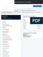 Baños: Horario y Mapa de La Línea L27 de Autobús