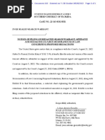 Affidavit For The FBI Search of President Donald Trump's Home