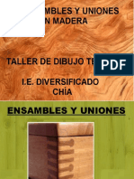 Ensambles y Uniones en Madera