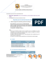 Comunicado Matrícula Ingresante 2022-2 Maestria