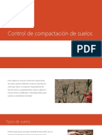 Control de compactación de suelos: Proctor, granulometría y densidad relativa