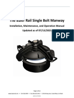 Baier Rail Single Bolt Manway IMO Manual
