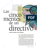 Cinco Mentes de Un Directivo