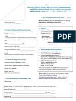 NAFME Membership Form 2022