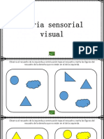 Fichas para Trabajar La Memoria Sensorial Visual