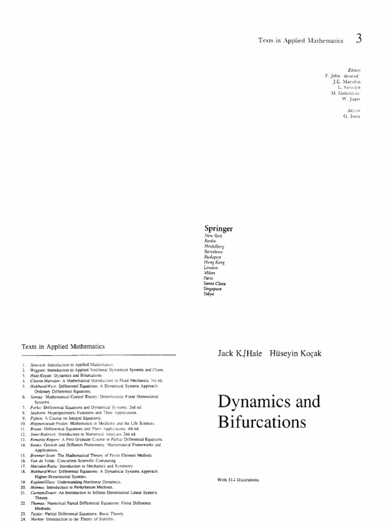 Hale, Kocak, Dynamics&Bifurcations, 1991 PDF