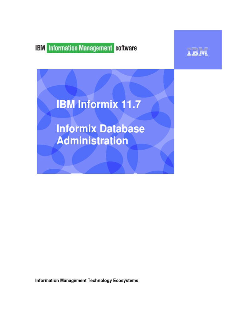Informix Database Administration Tutorial – IRCI