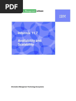 2.2 Informix Availability and Scalability Lab