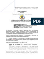 República de Colombia - Rama Judicial: Constancia