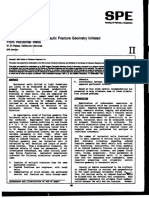 Experimental Study of Hydraulic Fracture Geometry from Horizontal Wells