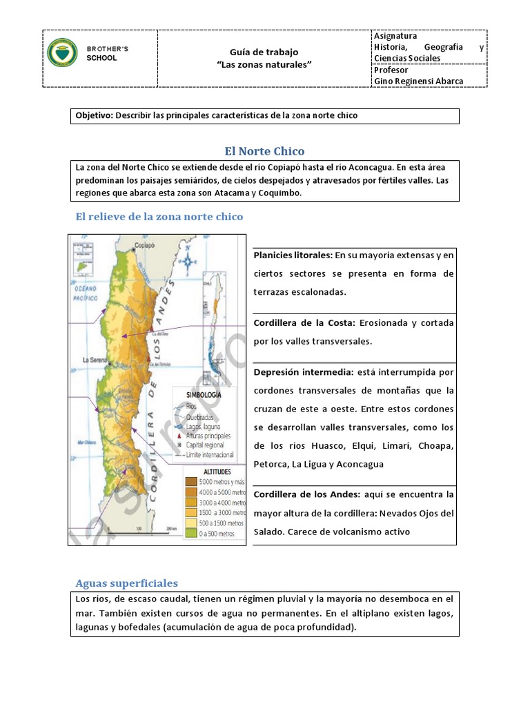 Características del Norte Chico de Chile | PDF | Entorno natural ...