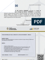 Curso de Formação para Candidatos A Estágio em Direito SPED2022-CERTIFICADO ONLINE 11439