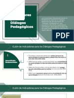 Indicadores Diálogos Pedagogicos