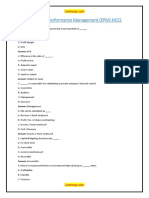 Enterprise Performance Management (EPM) MCQ With Answers PDF