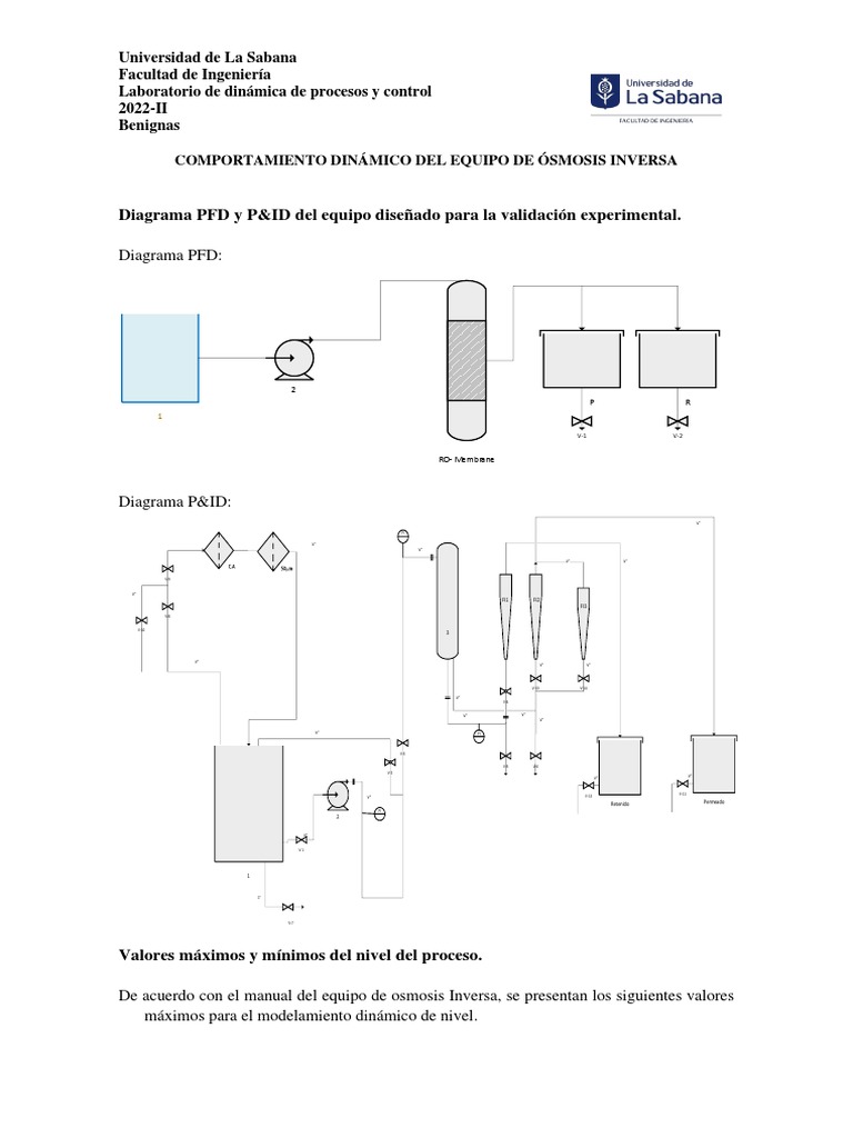 MODELO DINAMICO - Reverse Osmosis | PDF | Ósmosis | Química