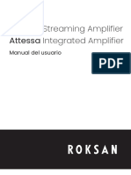 Attessa Streaming & Int Amp Manual - Spanish