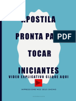 Apostila Pronta para Tocar Iniciantes: Video Explicativo Clique Aqui