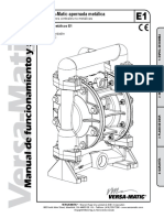 Especificaciones Bombas Versamatic Metalicas