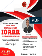 Gestión de IOARR en tiempos de COVID-19