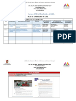 Plan Semanal 05 Al 09 de Octubre 2020