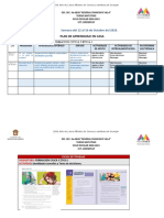 Plan Semanal 12 Al 16 de Octubre 2020