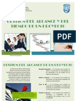 Gestion Alcance y Tiempo de Un Proyecto