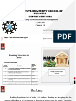 Lecture 1.1.1 and 1.1.2 Introduction and Banking Sturucture in India