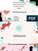 Fenilcetonuria - Grupo 8