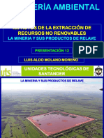 Geología Ambiental (La Minería y Sus Productos de Desecho y Relaves)