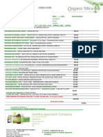 PRODUCT LINE 2020 / 2021: Order Form 2020