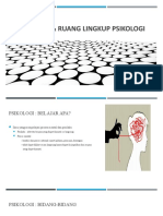 Pengertian  ruang lingkup psikologi_ Second Meeting