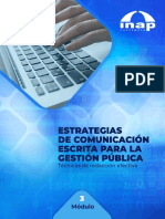 Módulo 3 Estrategias de Comunicación Escrita