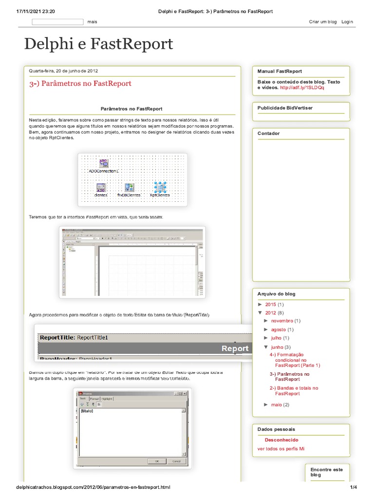 Delphi Fastreport Vcl Pdf/A-3 – FastReport VCL Developer Manual – DTDOOI