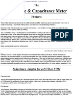 Inductance & Capacitance Meter