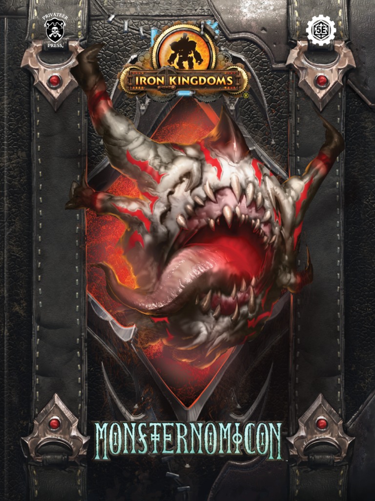 Iron Kingdoms Monsternomicon PDF Copyright