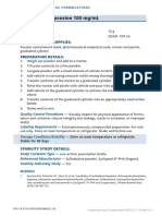 [9781585286515 - Extemporaneous Formulations] Sulfadiazine Suspension 100 mg_mL