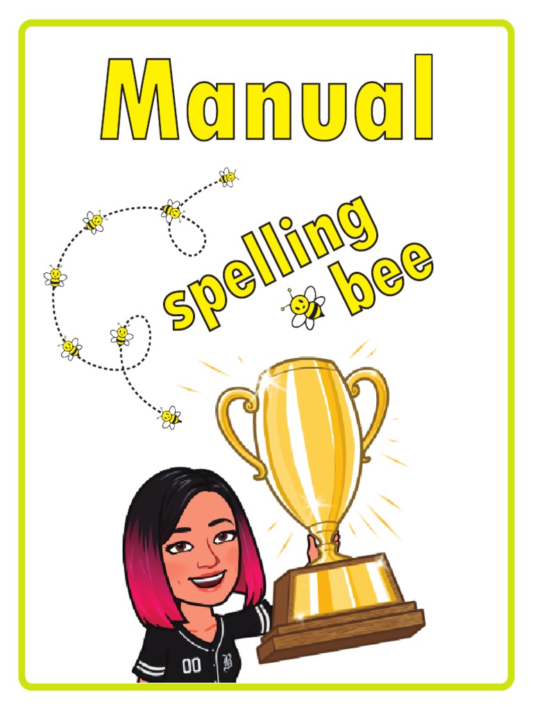 Manual Spelling Bee La Ticherina PDF Lingüística