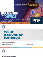 Youth Activation For SMAT - Presenation Materials