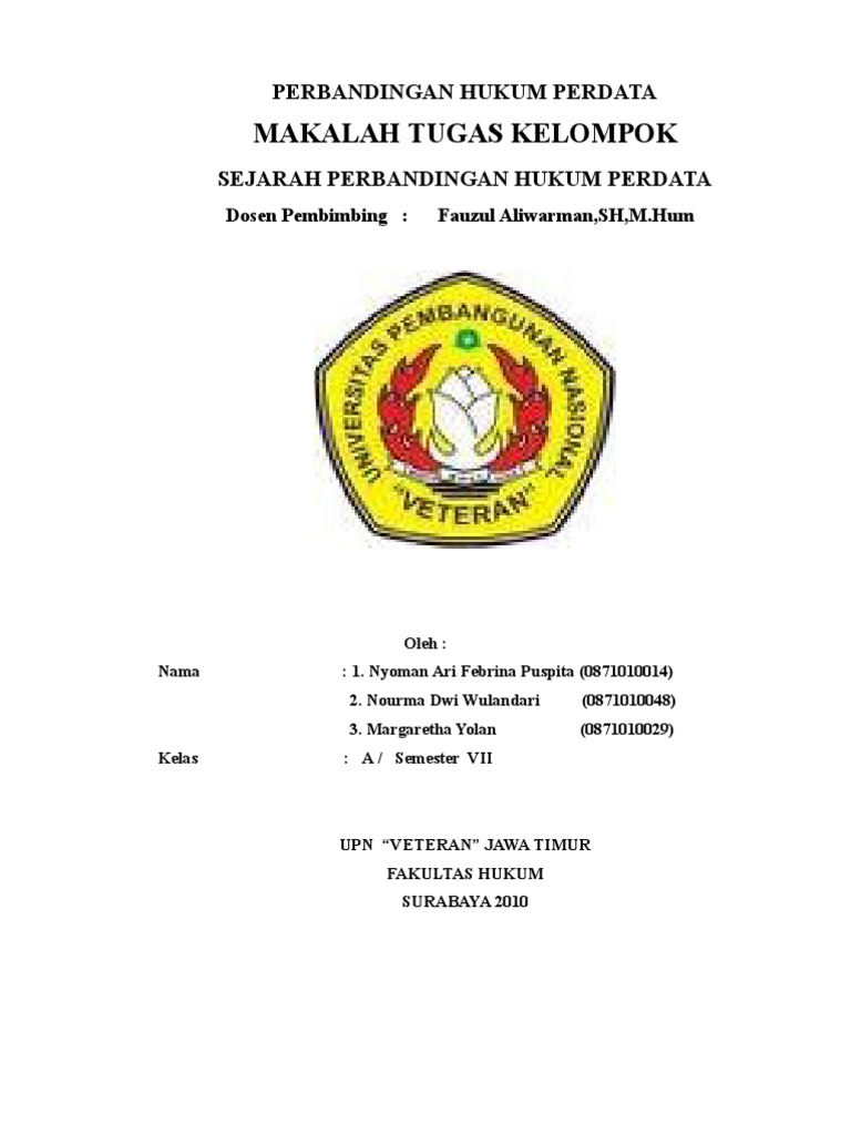 Perbandingan hukum perdata