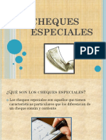 Cheques Especiales