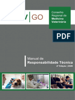 CRMV-GO publica manual atualizado sobre responsabilidade técnica