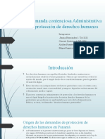 Diapositivas de Derecho Administrativo, Proteccion de Derechos Humanos
