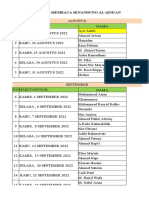 Jadwal Siswa